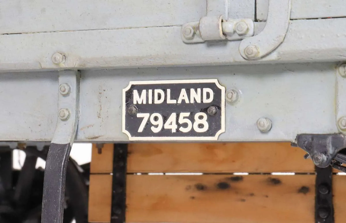 5 inch gauge five plank bottom discharge Midland Railway wagon