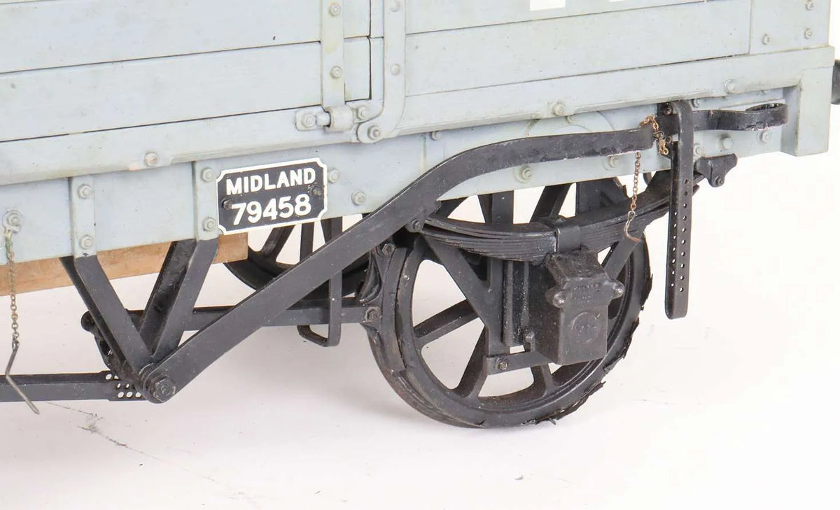5 inch gauge five plank bottom discharge Midland Railway wagon