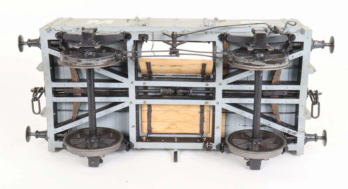 5 inch gauge five plank bottom discharge Midland Railway wagon