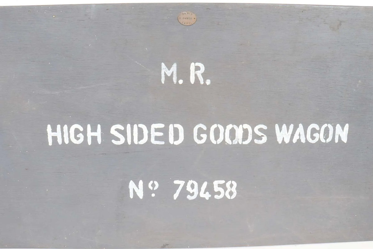 5 inch gauge five plank bottom discharge Midland Railway wagon