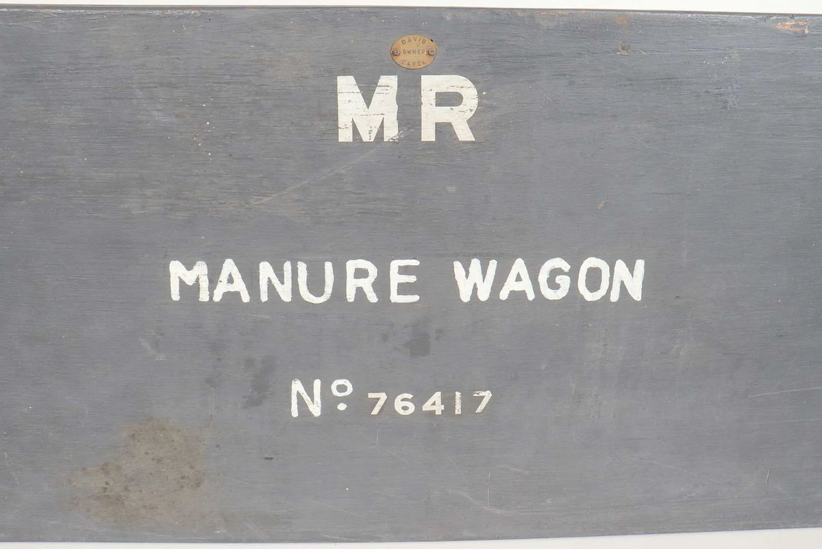 5 inch gauge five plank Midland Railway wagon