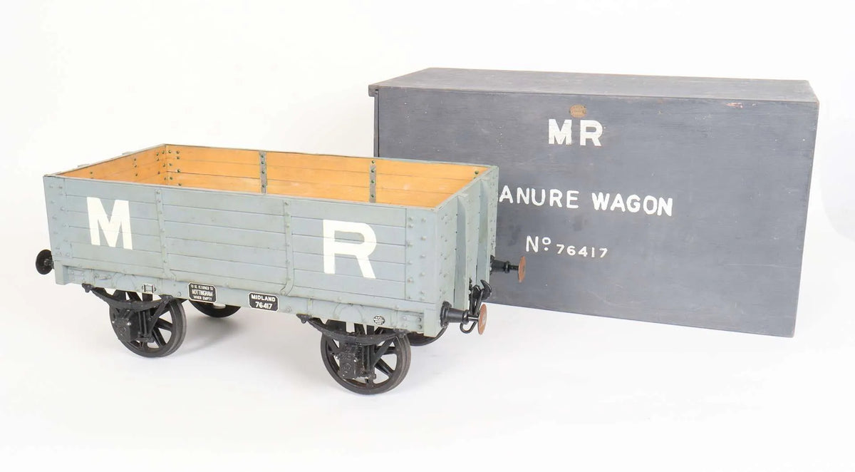 5 inch gauge five plank Midland Railway wagon