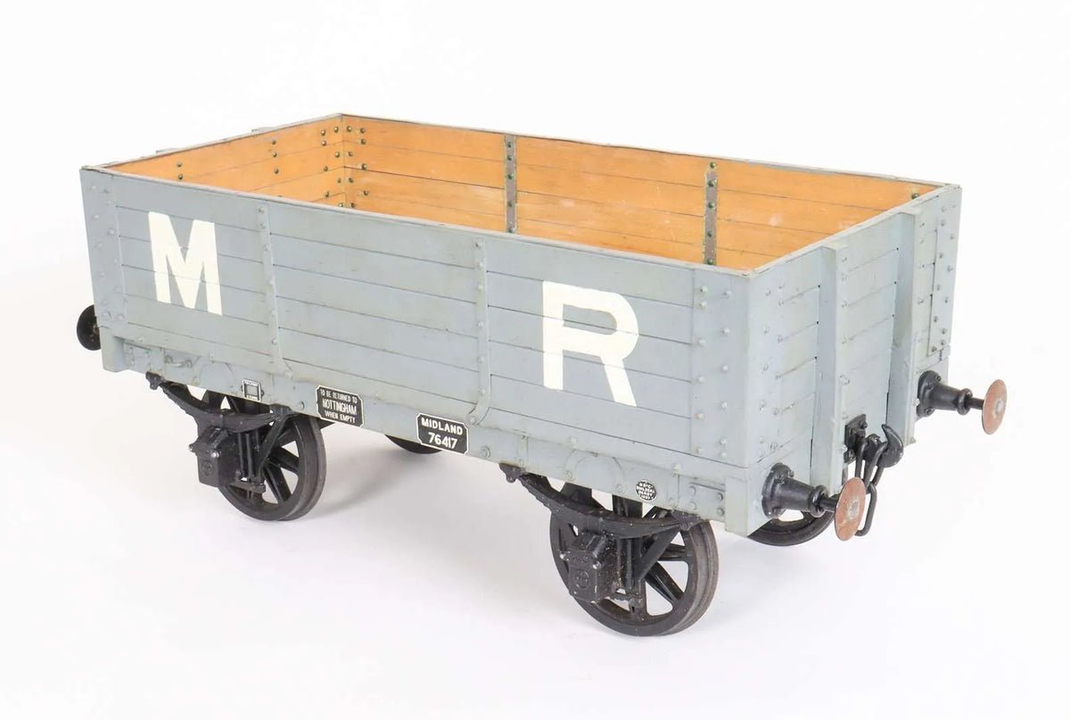 5 inch gauge five plank Midland Railway wagon