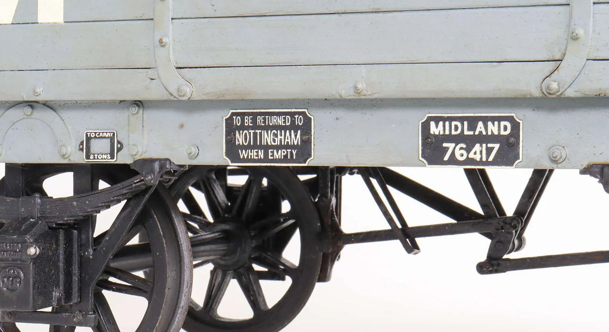 5 inch gauge five plank Midland Railway wagon