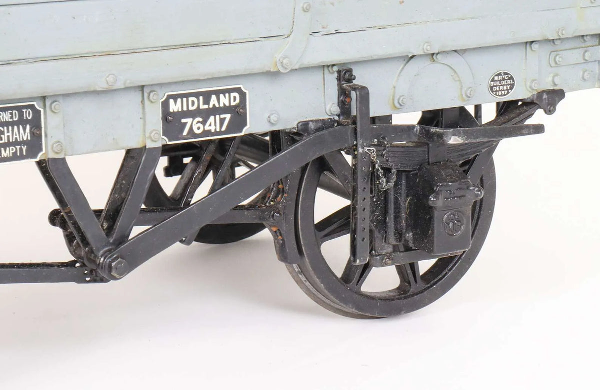 5 inch gauge five plank Midland Railway wagon
