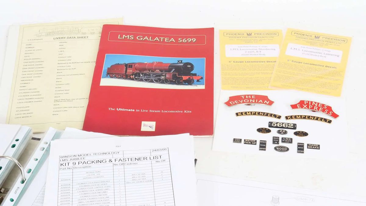 5 inch gauge LMS 5XP "Jubilee" 4-6-0