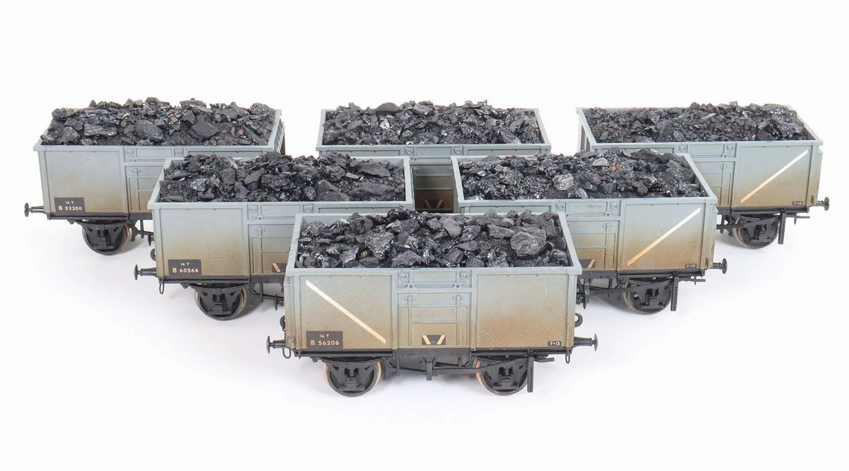 Six gauge 1 16 ton mineral wagons