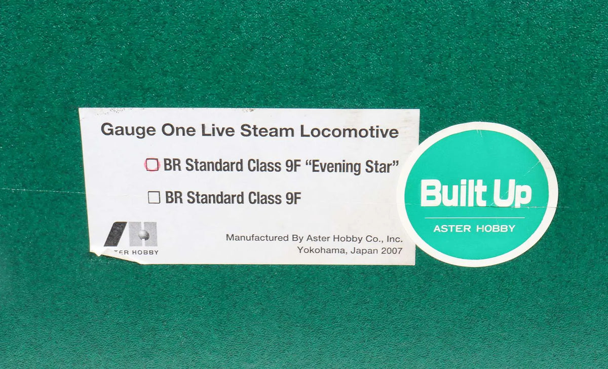 Aster Gauge 1 BR 9F 2-10-0 with radio control