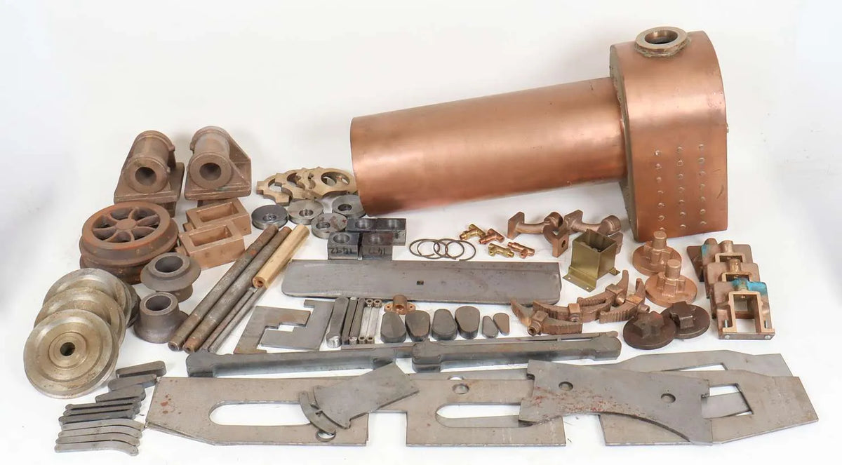 7 1/4 inch gauge Hunslet "Elidir" 0-4-0ST, castings, commercial CE-marked boiler