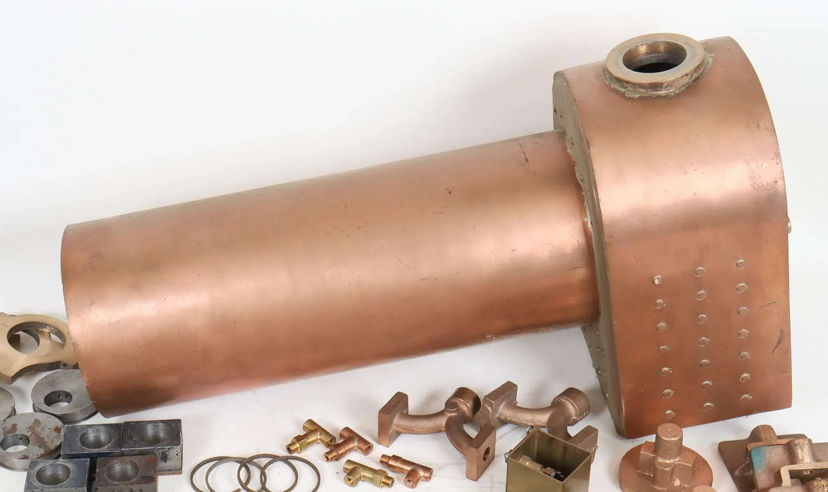 7 1/4 inch gauge Hunslet "Elidir" 0-4-0ST, castings, commercial CE-marked boiler