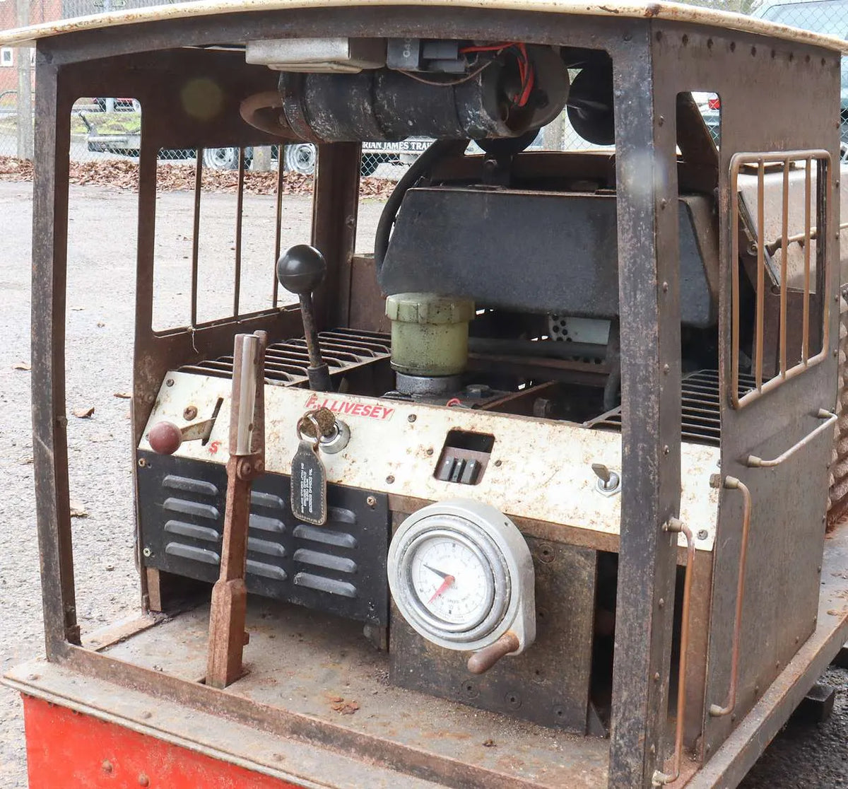 7 1/4 inch gauge petrol hydraulic 0-4-0 shunter