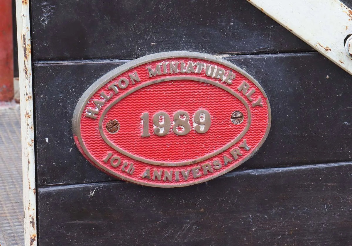 7 1/4 inch gauge petrol hydraulic 0-4-0 shunter