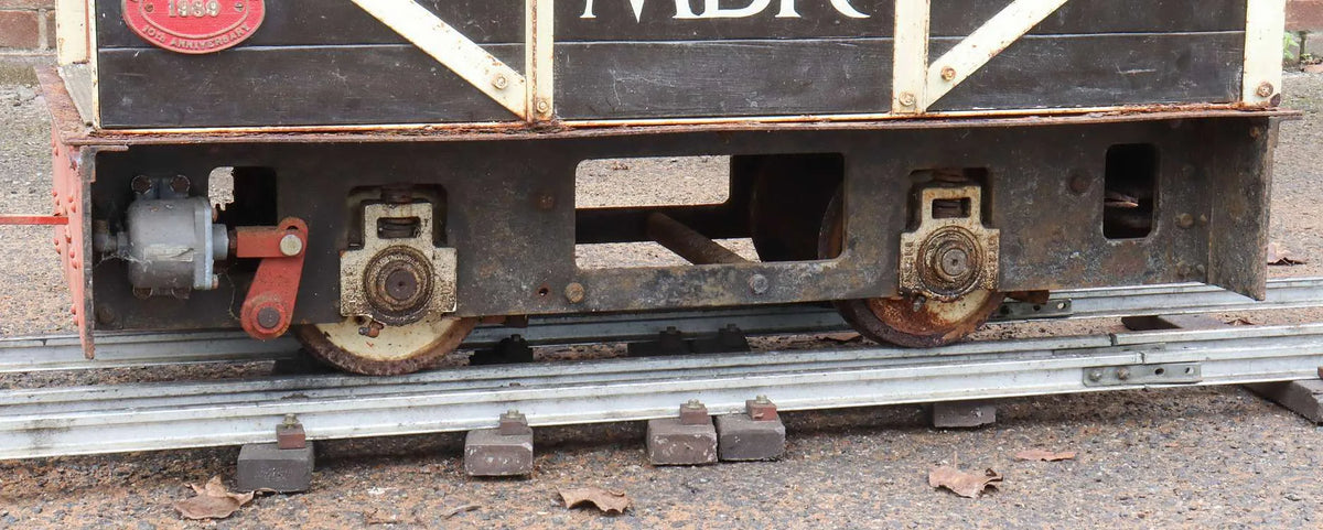 7 1/4 inch gauge petrol hydraulic 0-4-0 shunter