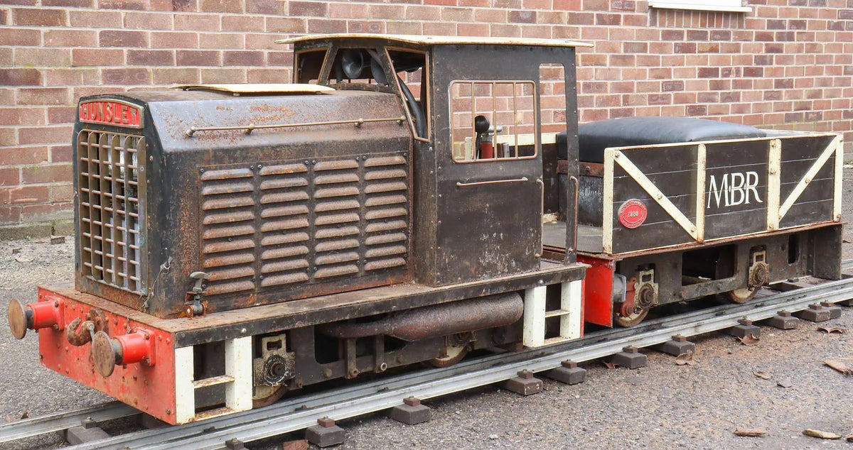 7 1/4 inch gauge petrol hydraulic 0-4-0 shunter