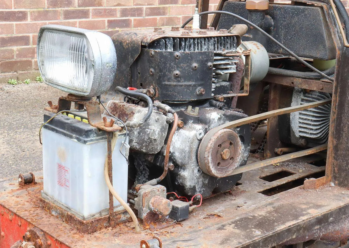 7 1/4 inch gauge petrol hydraulic 0-4-0 shunter