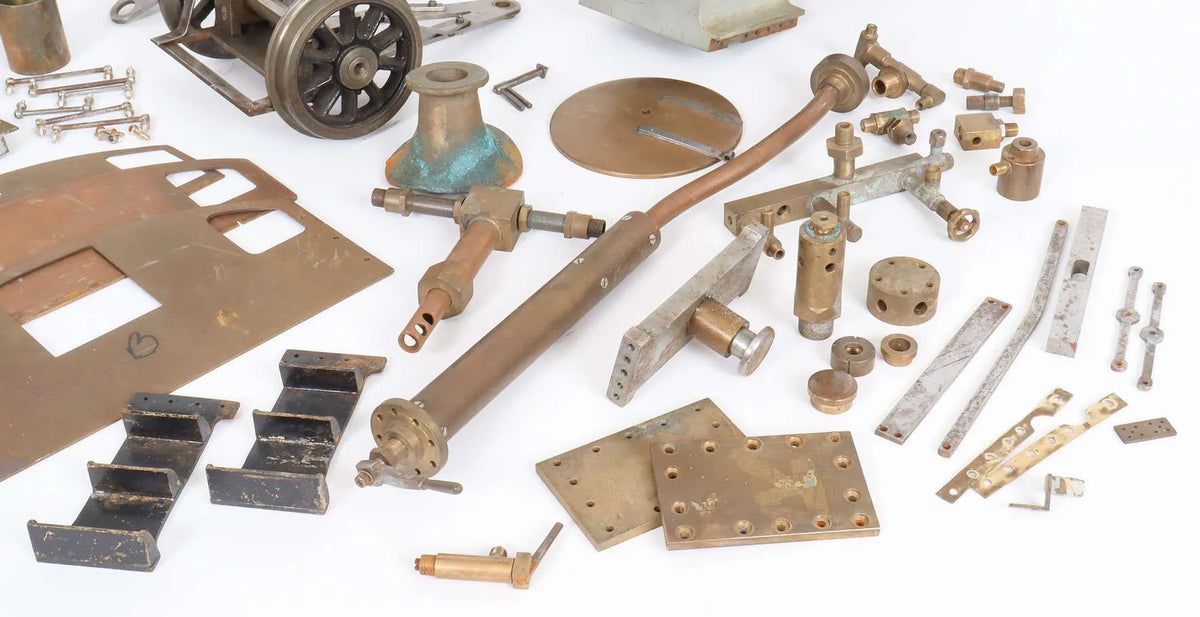 Quantity 5 inch gauge parts & castings