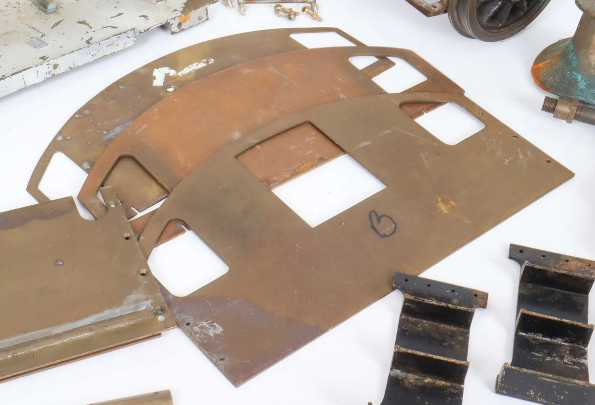 Quantity 5 inch gauge parts & castings