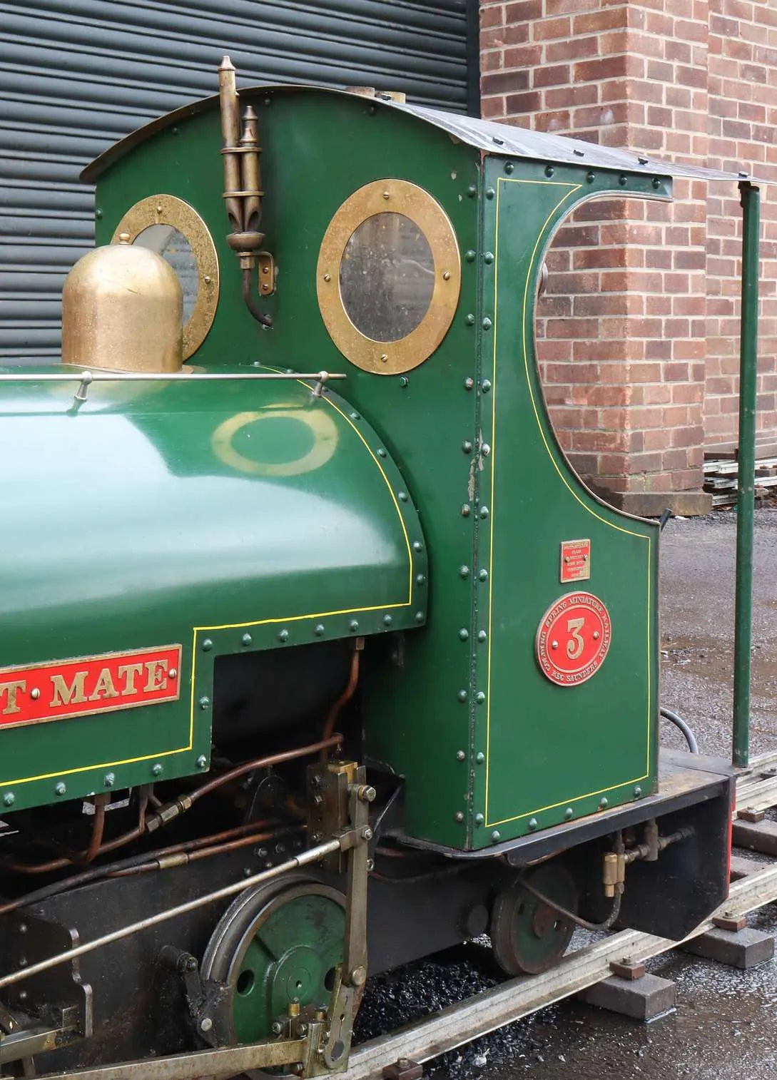 7 1/4 inch gauge Sweet William 0-4-0 with tender