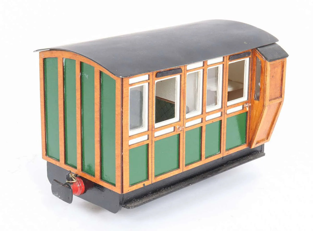 Three 16mm narrow gauge coaches