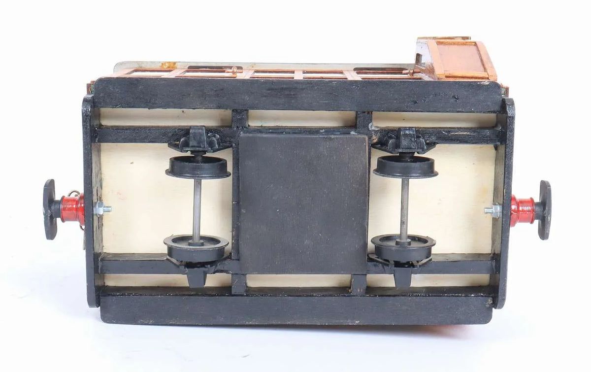 Three 16mm narrow gauge coaches