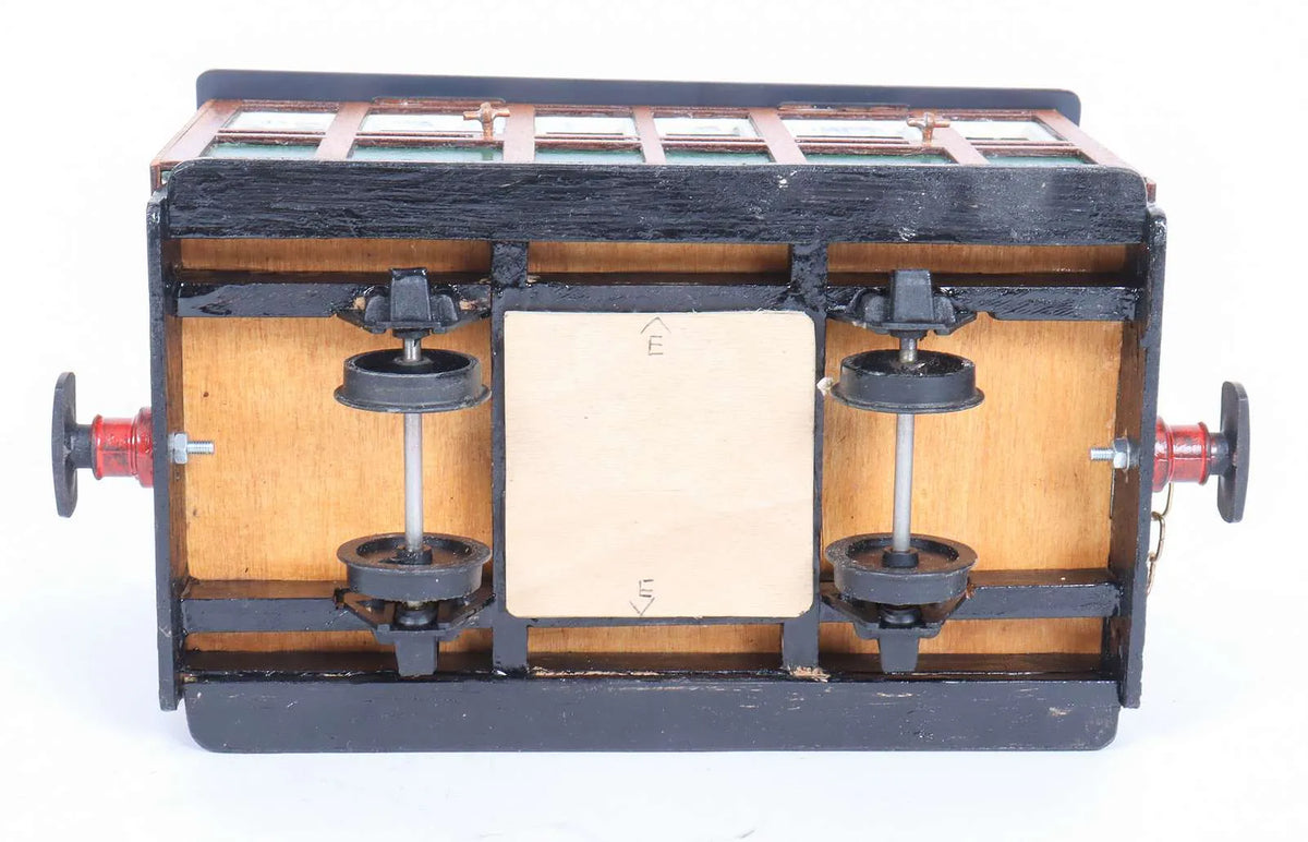 Three 16mm narrow gauge coaches