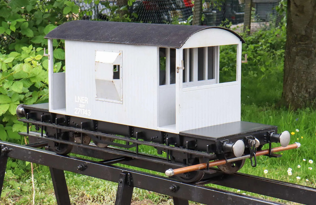 7 1/4 inch gauge LNER 18T brake van