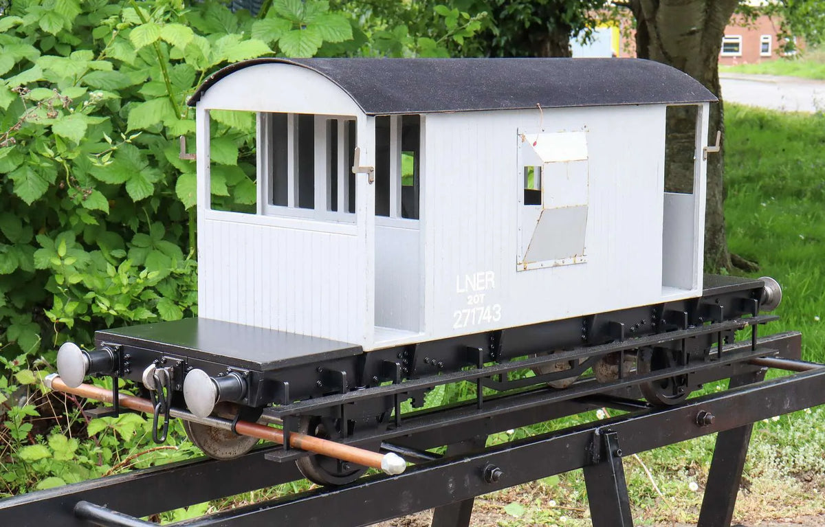7 1/4 inch gauge LNER 18T brake van