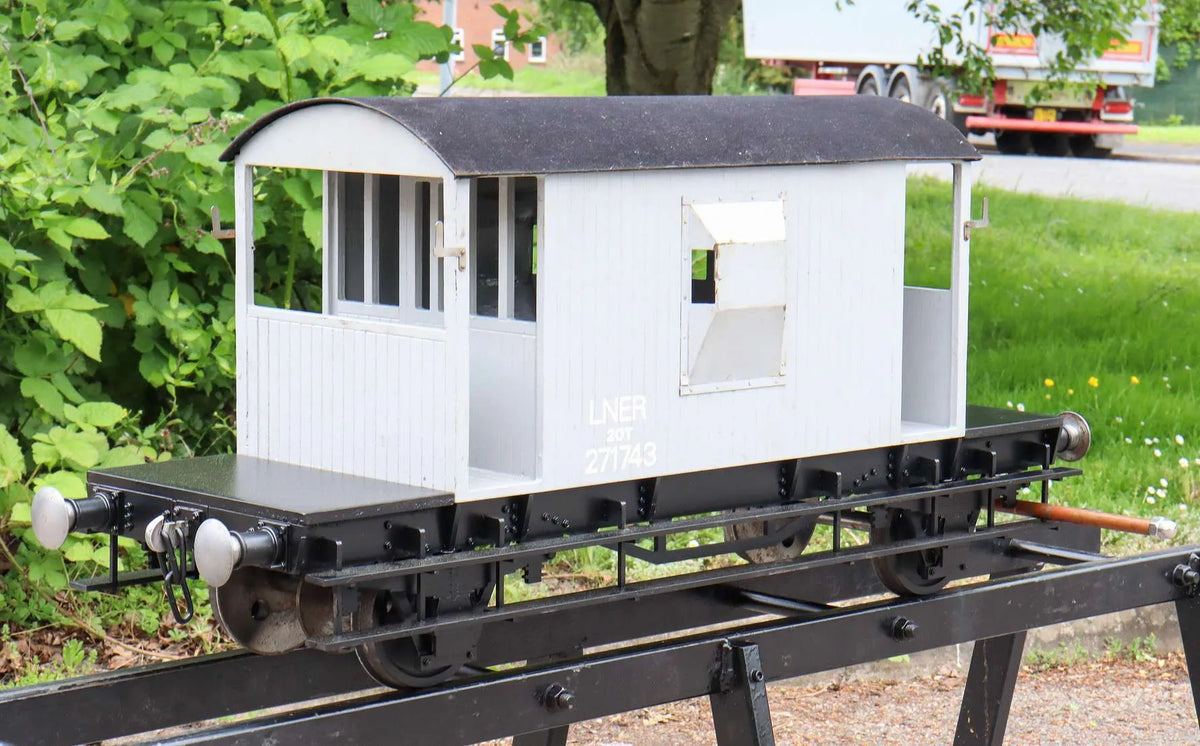 7 1/4 inch gauge LNER 18T brake van