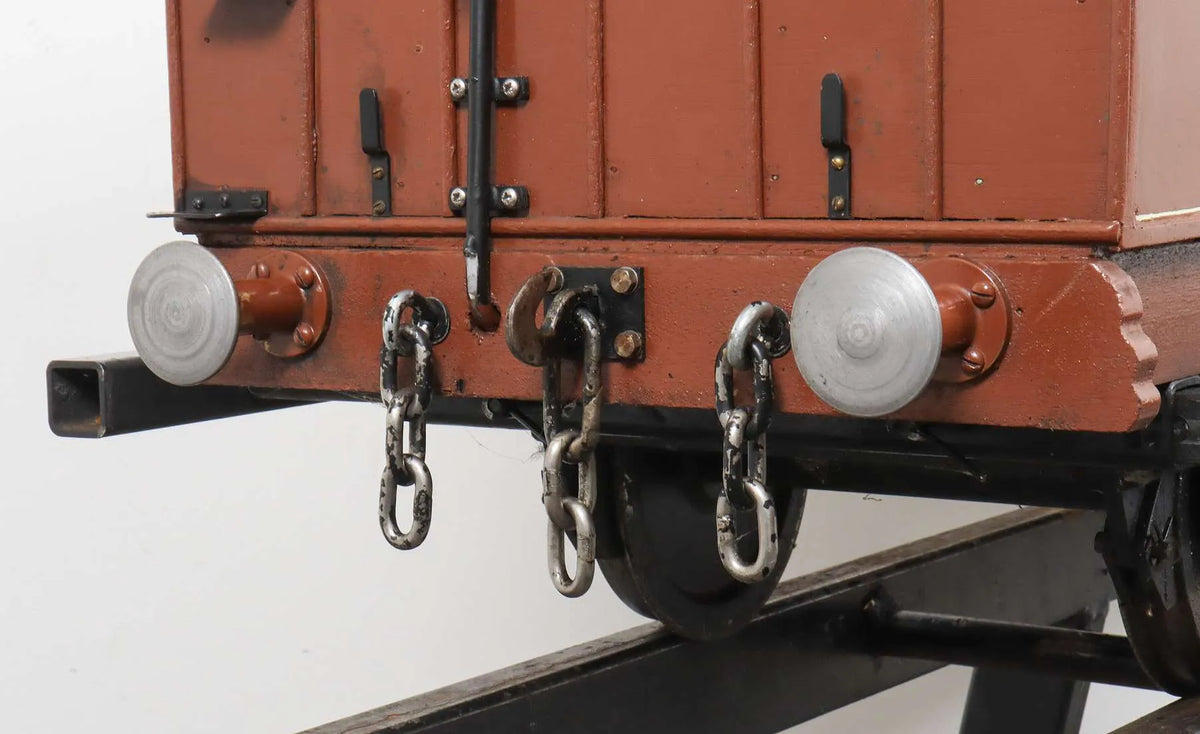 7 1/4 inch gauge vintage four-wheeled coach