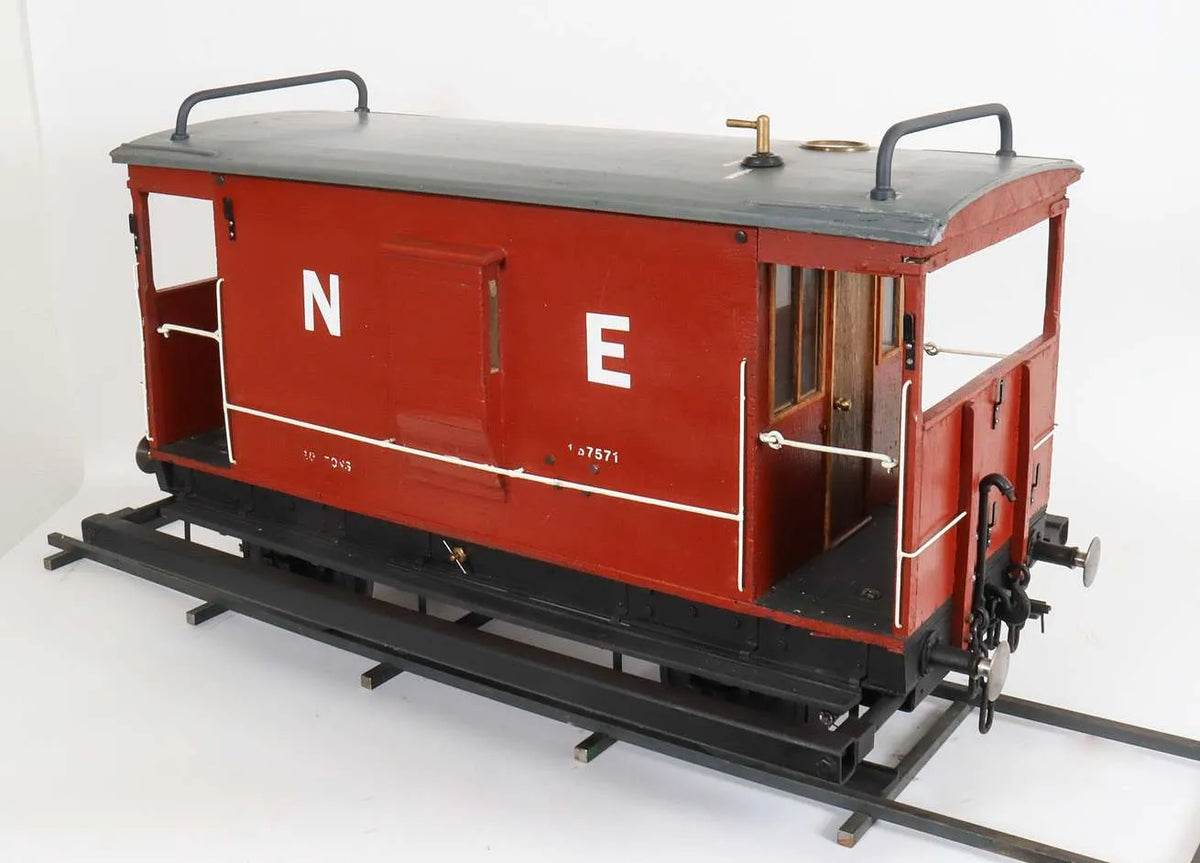 7 1/4 inch gauge brake van