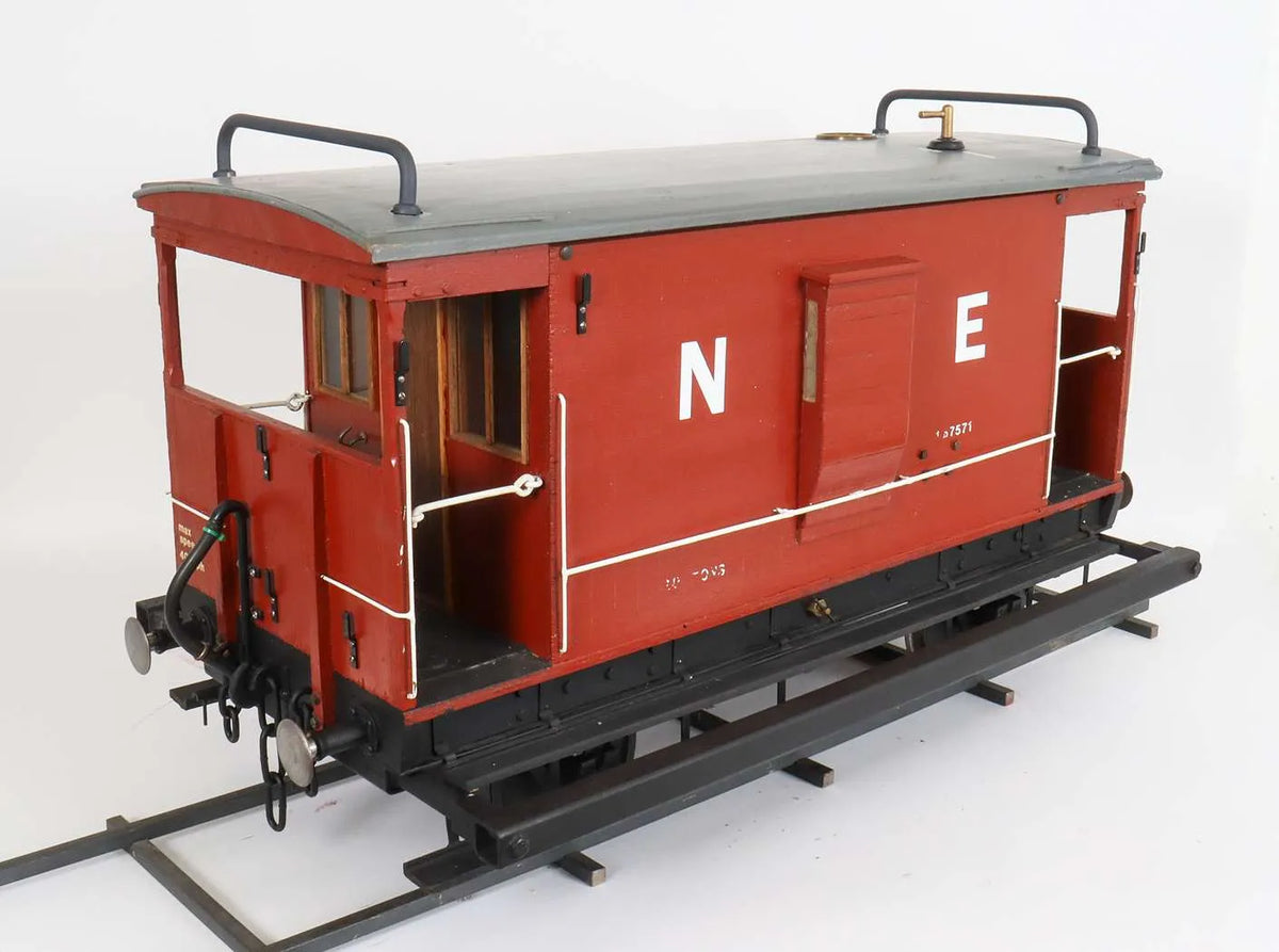 7 1/4 inch gauge brake van