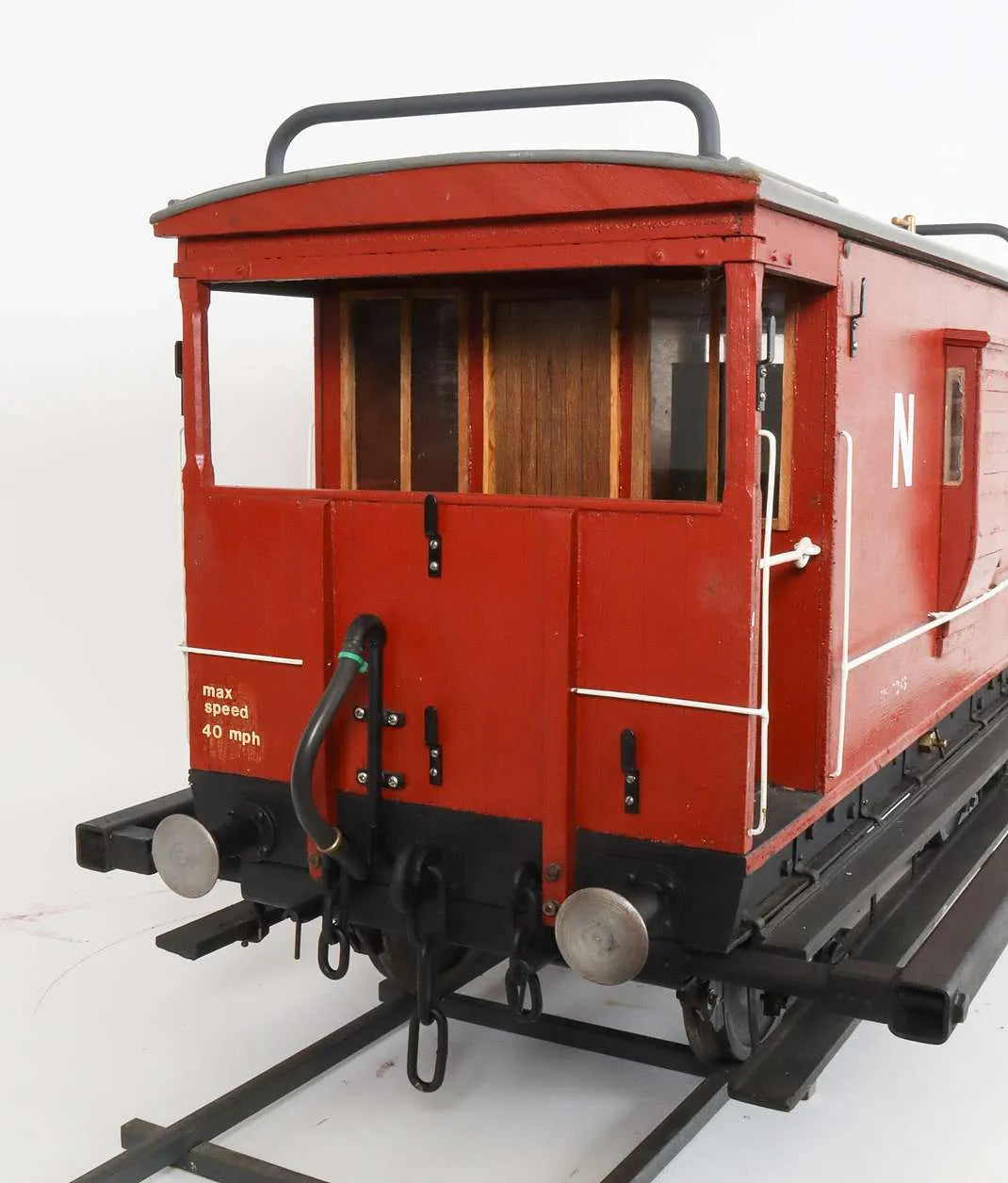 7 1/4 inch gauge brake van