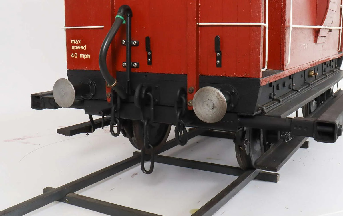 7 1/4 inch gauge brake van