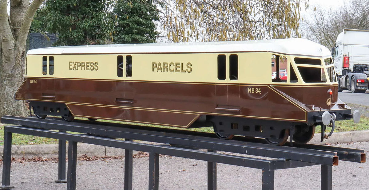 7 1/4 inch gauge GWR Railcar No.34 "Express Parcels"