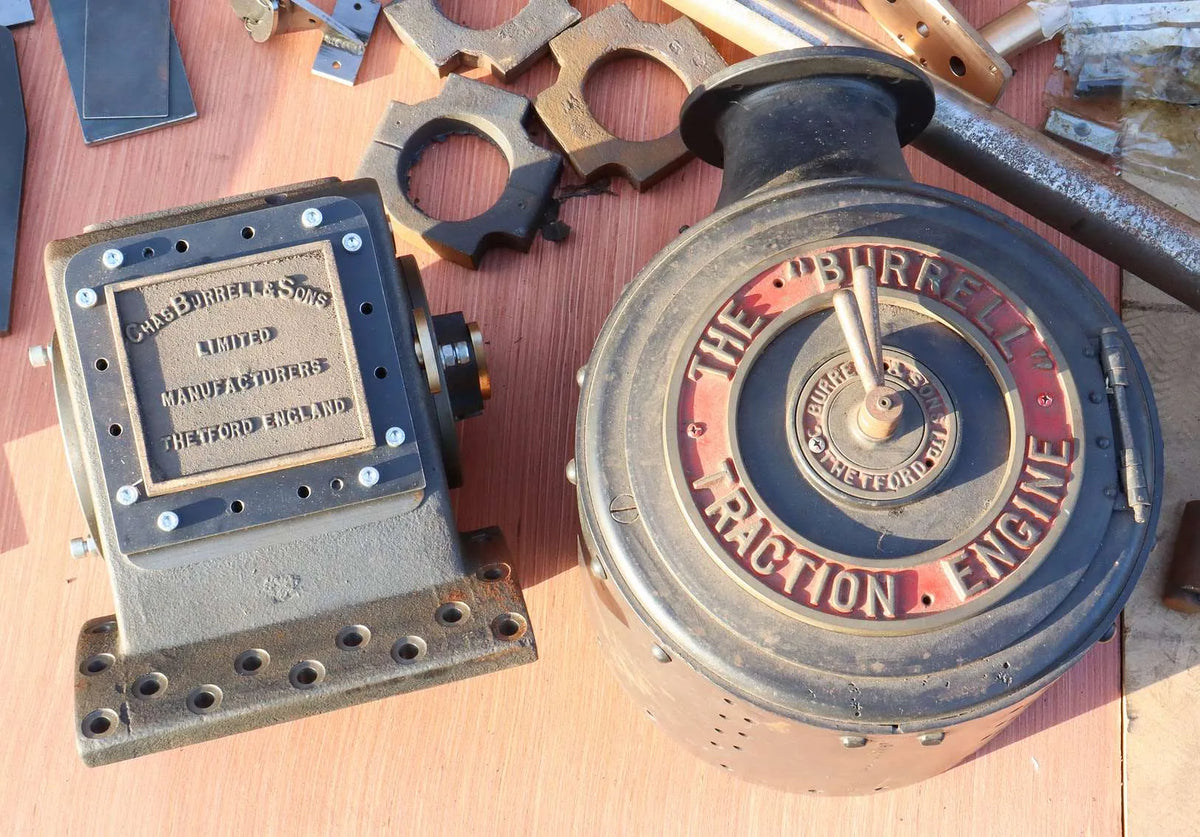 4 1/2 inch scale Burrell with CE marked boiler