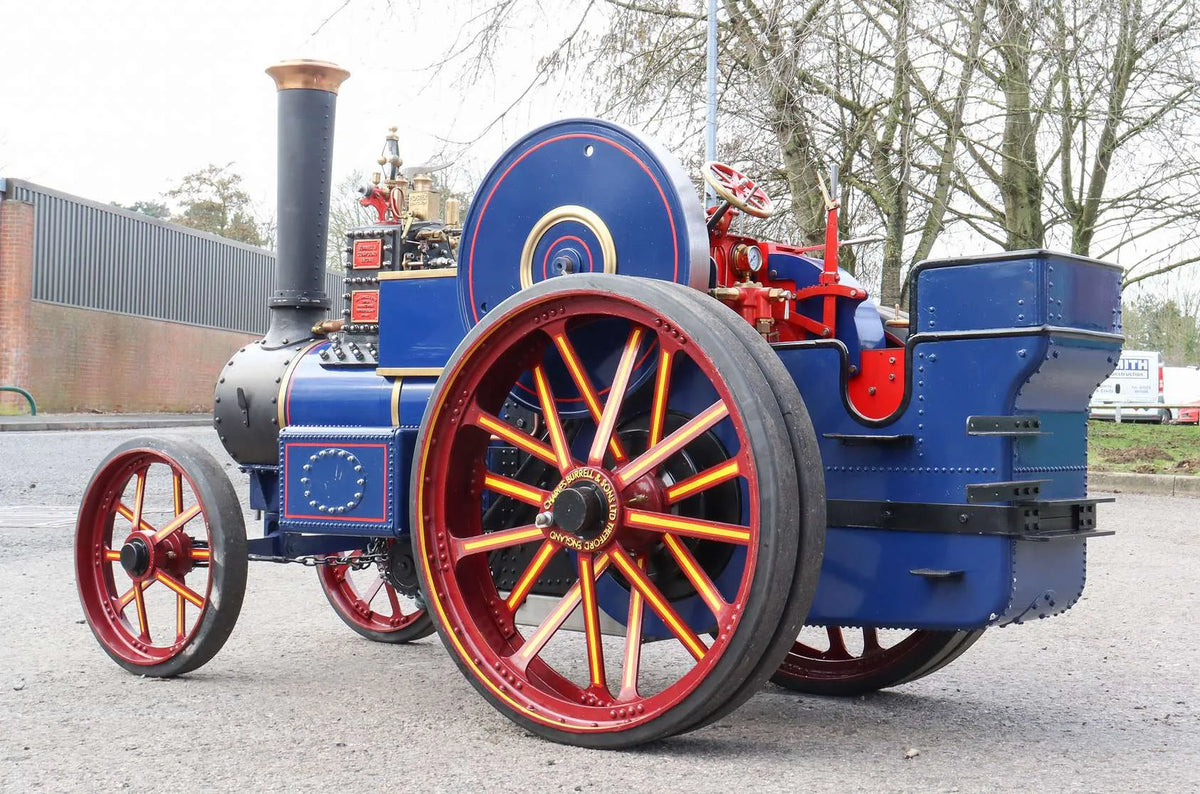 4 inch scale Burrell SCC traction engine