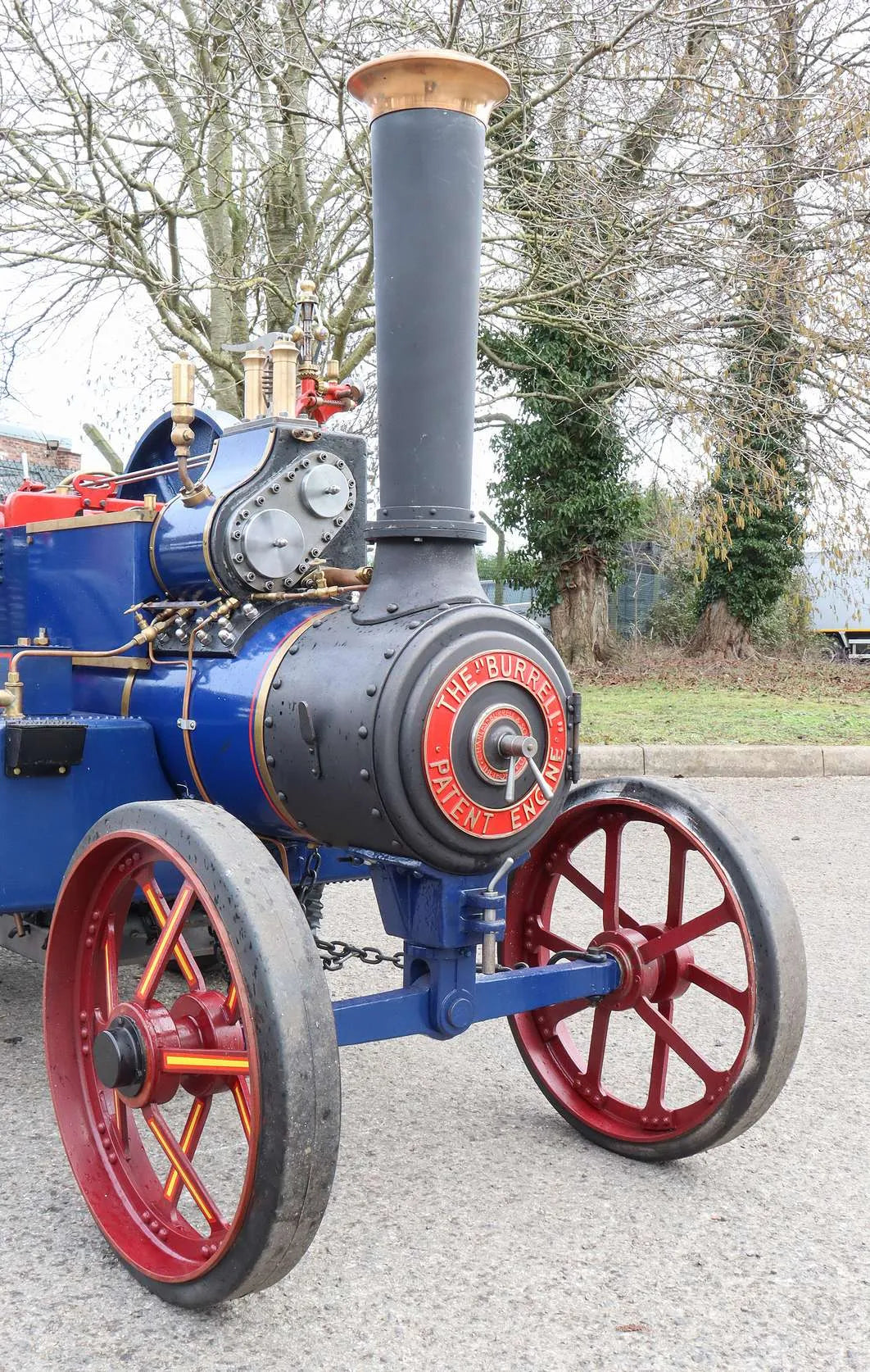 4 inch scale Burrell SCC traction engine