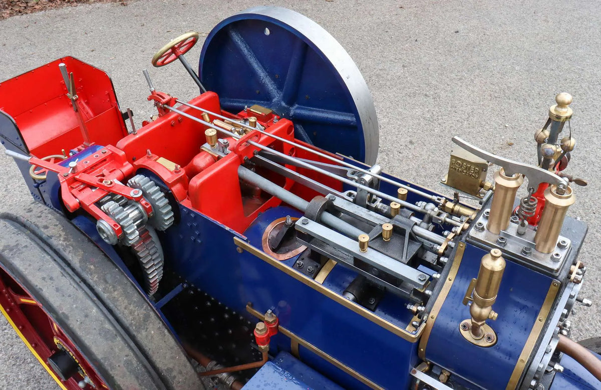 4 inch scale Burrell SCC traction engine