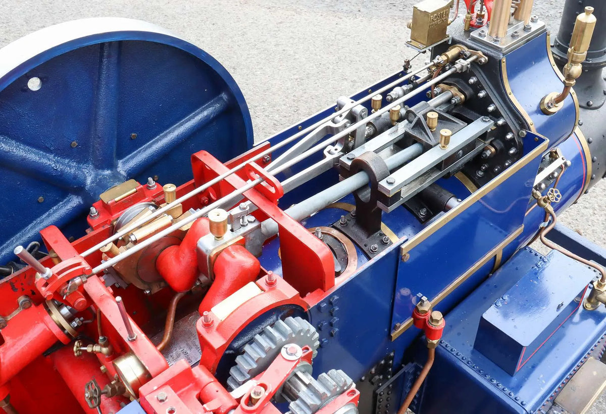 4 inch scale Burrell SCC traction engine