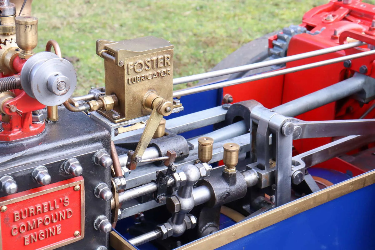 4 inch scale Burrell SCC traction engine