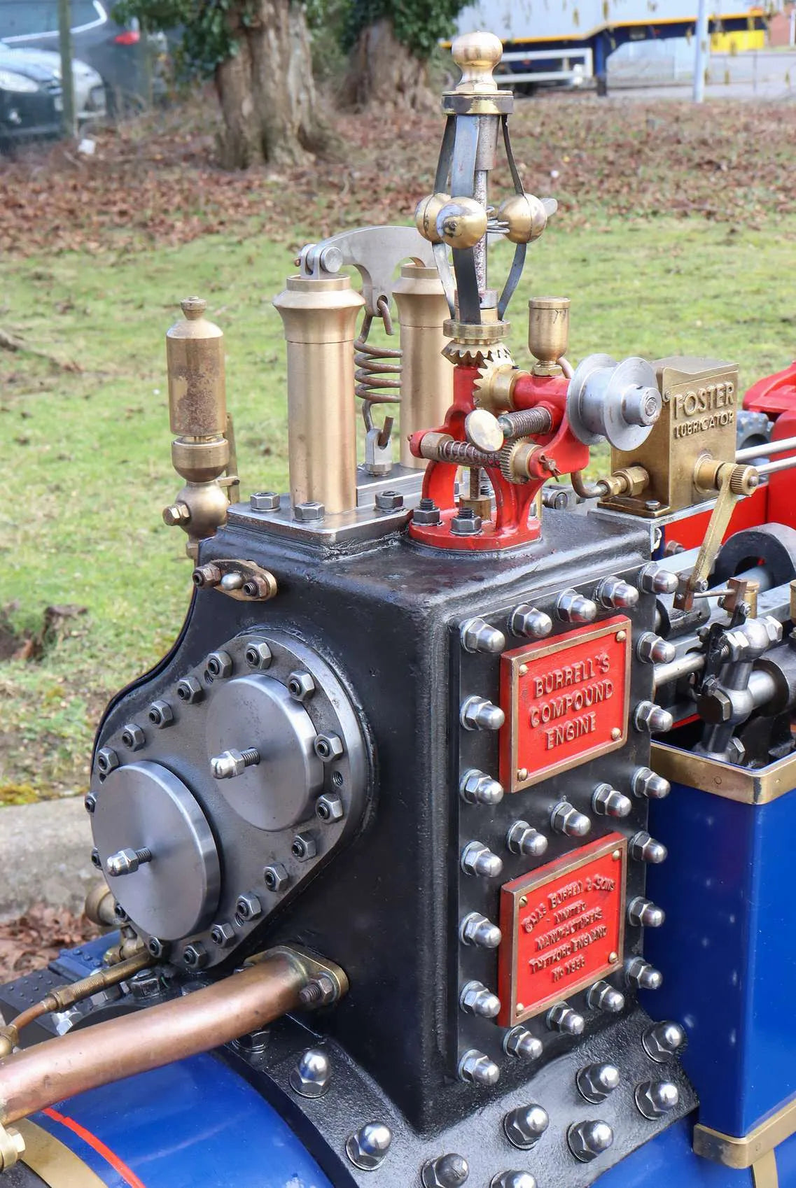 4 inch scale Burrell SCC traction engine