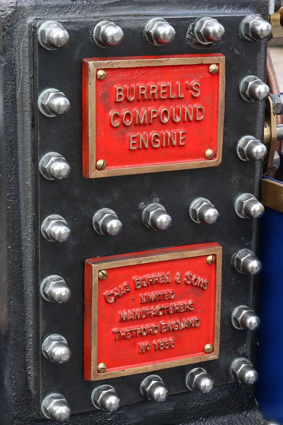 4 inch scale Burrell SCC traction engine