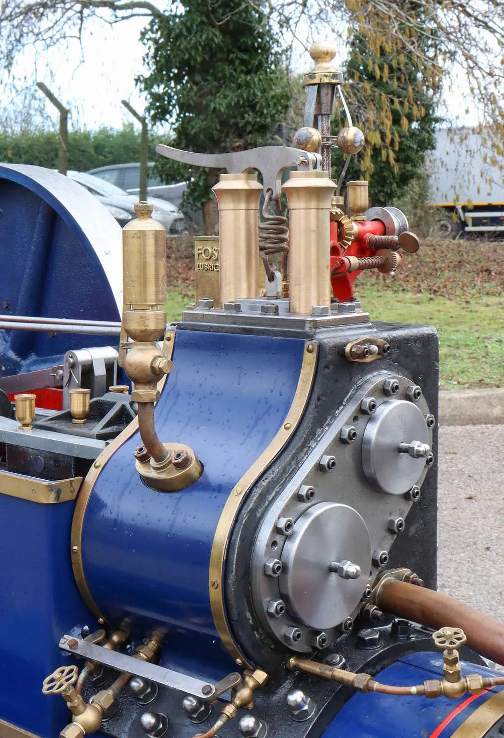 4 inch scale Burrell SCC traction engine