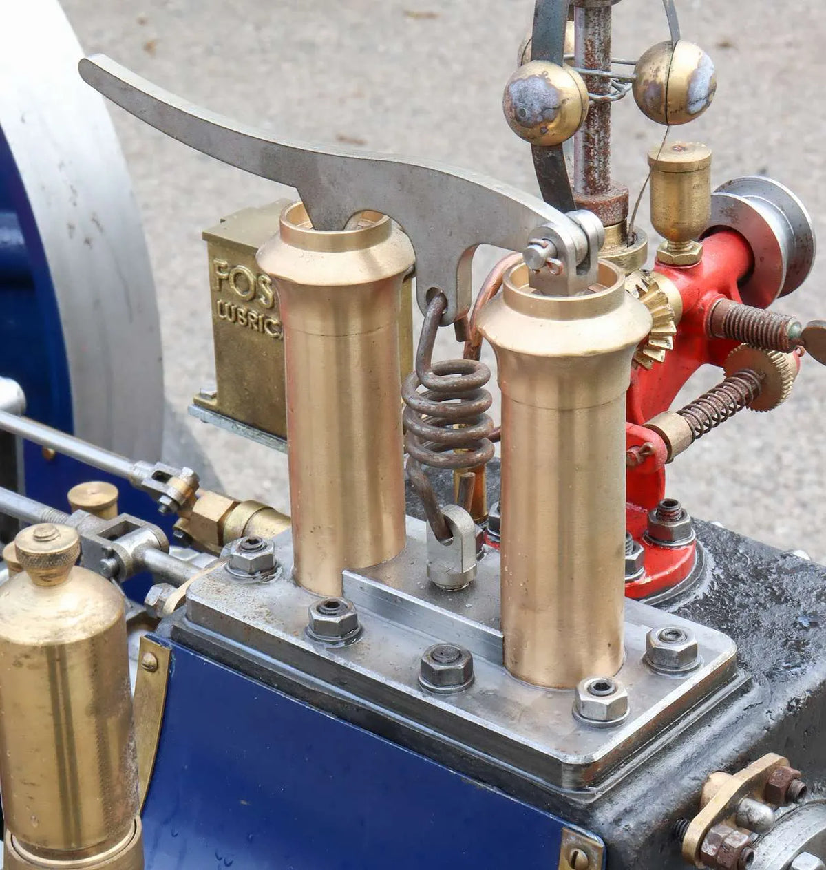 4 inch scale Burrell SCC traction engine