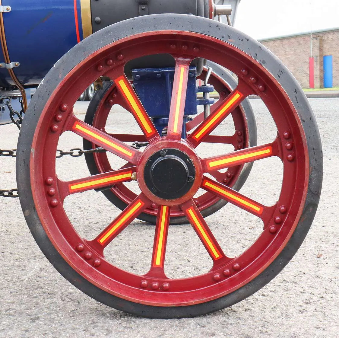 4 inch scale Burrell SCC traction engine