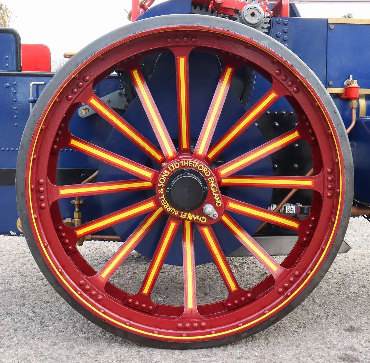 4 inch scale Burrell SCC traction engine
