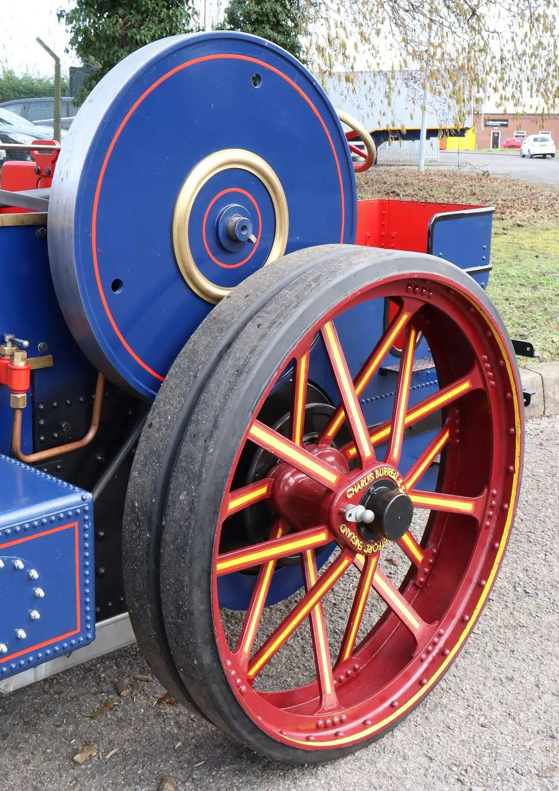 4 inch scale Burrell SCC traction engine