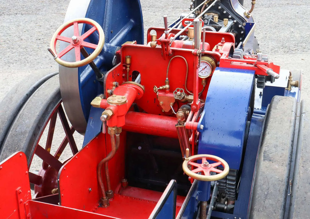 4 inch scale Burrell SCC traction engine
