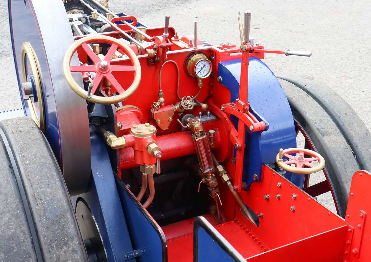 4 inch scale Burrell SCC traction engine