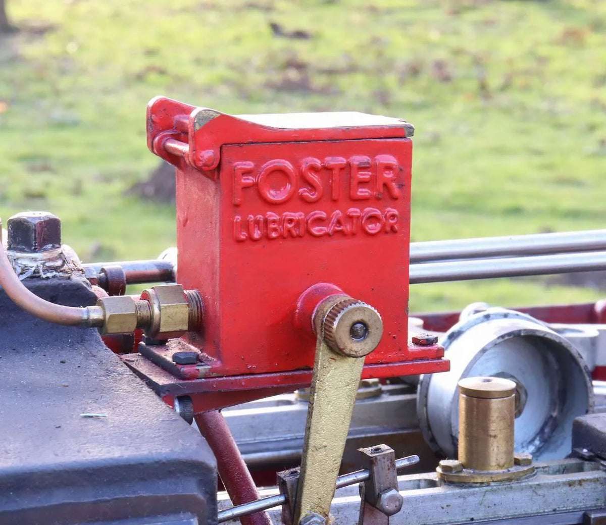 4 inch scale Burrell DCC road locomotive